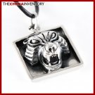 925 STERLING SILVER 3D TIGER TAG PENDANT SIL1216