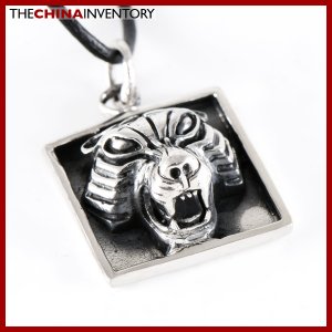 925 STERLING SILVER 3D TIGER TAG PENDANT SIL1216