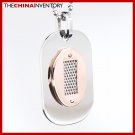 NEW MEN'S STAINLESS STEEL DOG TAG PENDANT P1613