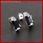 MEN'S CZ RECTANGULAR STUD PIERCED EARRINGS E0503