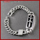 DESIGNER STAINLESS STEEL CHAIN BRACELET B0416