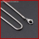 22"" STAINLESS STEEL SNAKE CHAIN NECKLACE N0314C