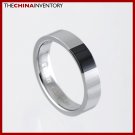 4MM SIZE 5 TUNGSTEN CARBIDE CERAMIC BAND RING R1003A