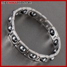 POLISHED STAINLESS STEEL MAGNETIC BRACELET B0425