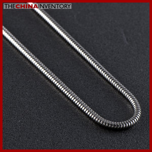 2.4MM 26"" STAINLESS STEEL ROUND CHAIN NECKLACE N0314D