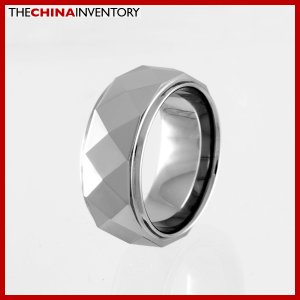 8MM SIZE 5.5 TUNGSTEN CARBIDE WEDDING BAND RING R0914