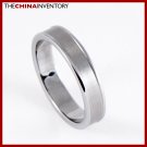 4MM SIZE 5.5 TUNGSTEN CARBIDE WEDDING BAND RING R0809