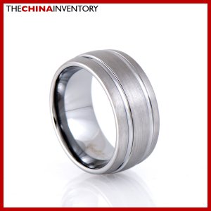 10MM SIZE 8 TUNGSTEN CARBIDE WEDDING BAND RING R1701
