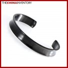 10MM 7"" STAINLESS STEEL CUFF BANGLE BRACELET B0310C