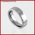 6MM SIZE 7.5 FACETED TUNGSTEN CARBIDE BAND RINR0915