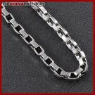 5MM 22"" STAINLESS STEEL LONG BOX CHAIN NECKLACE N0512