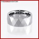 8MM SIZE 10 TUNGSTEN CARBIDE WEDDING BAND RING R1403