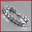 HEAVY DUTY STAINLESS STEEL DOUBLE CHAIN BRACELET B1023
