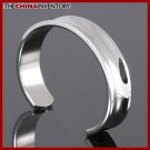 GIRL'S 6"" STAINLESS STEEL CUFF BANGLE BRACELET B0310E