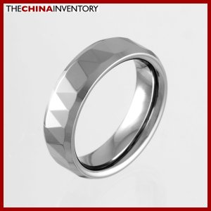 6MM SIZE 4 TUNGSTEN CARBIDE WEDDING BAND RING R0920