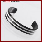 6 1/2 "" STAINLESS STEEL CARBON FIBER BRACELET B0519E