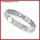 11MM 8"" STAINLESS STEEL WATCHBAND BRACELET B1716