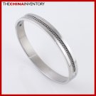 MEN'S 8MM STAINLESS STEEL CUFF BANGLE BRACELET B2104A