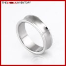 6MM SIZE 5 STAINLESS STEEL WEDDING BAND RING R1302B