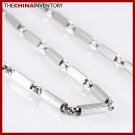 21 /2"" STAINLESS STEEL CYLINDER NECKLACE N1203