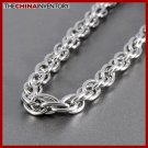 21"" STAINLESS STEEL TRIPLE LOOP NECKLACE N1007A