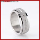 8MM SIZE 7 STAINLESS STEEL ROTATING BAND RING R1804