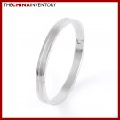 GIRLS 6 1/2"" STAINLESS STEEL CUFF BANGLE BRACELET B0309