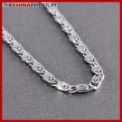 24"" 5MM STAINLESS STEEL CLIPS LINK NECKLACE N1011C