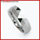 6MM SIZE 6 TUNGSTEN CARBIDE WEDDING BLADE RING R1902