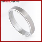 4MM SIZE 6 TUNGSTEN CARBIDE WEDDING BAND RING R1108B