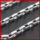 55CM STAINLESS STEEL LONG BOX CHAIN NECKLACE N2104