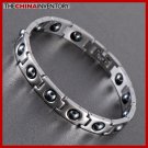 POLISHED STAINLESS STEEL MAGNETIC BRACELET B0424