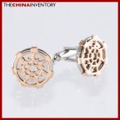 STAINLESS STEEL STEERING WHEELS CUFFLINKS C1402B