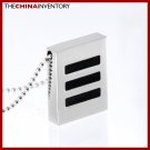 STAINLESS STEEL STRIPS TAG PENDANT NECKLACE P1118