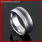 SIZE 11 BLACK CARBON FIBER TUNGSTEN CARBIDE  RING R2103