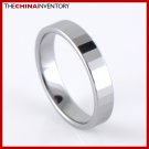 4MM SIZE 4 FACETED TUNGSTEN CARBIDE BAND RING R1201B