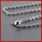60CM STAINLESS STEEL BELCHER CABLE CHAIN NECKLACE N1603