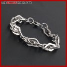 9.5"" STAINLESS STEEL BELCHER CHAIN BRACELET B1608