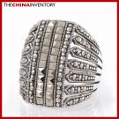 SIZE 8 MACARSITES 925 SILVER RING JEWELRY SIL2208