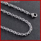 6MM 23"" STAINLESS STEEL CABLE CHAIN NECKLACE N1103