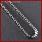 3.2MM 22"" MENS STAINLESS STEEL BOX CHAIN NECKLACE N0501