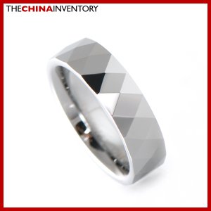 6MM SIZE 7.5 TUNGSTEN CARBIDE WEDDING BAND RING R1901