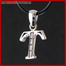 925 STERLING SILVER ALPHABET PENDANT NECKLACE SIL2317T