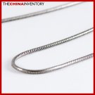 1.2MM 18"" STAINLESS STEEL SNAKE CHAIN NECKLACE N2501