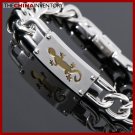 8"" STAINLESS STEEL ID CURB BRACELET B1125B