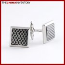 BULK 5 PCS STAINLESS STEEL SQUARE CUFFLINKS WC0802