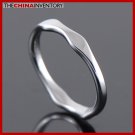 2MM SIZE 4.5 TUNGSTEN CARBIDE WAVE BAND RING R1907D
