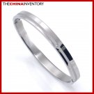 GIRLS 6MM 6.5"" STAINLESS STEEL BANGLE BRACELET B2803B
