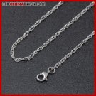2.5MM 24"" STAINLESS STEEL TRIPLE CABLE NECKLACE N2301