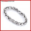 9MM 9"" STAINLESS STEEL MARINE CHAIN BRACELET B1715